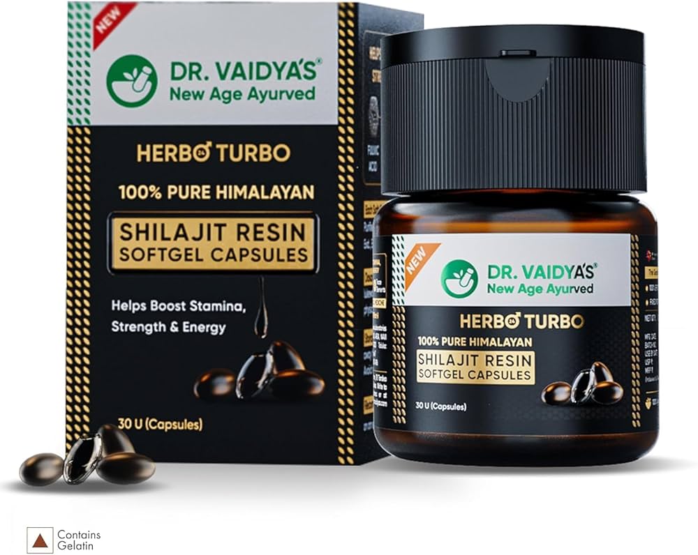 Shilajit Gold Resin Softgel